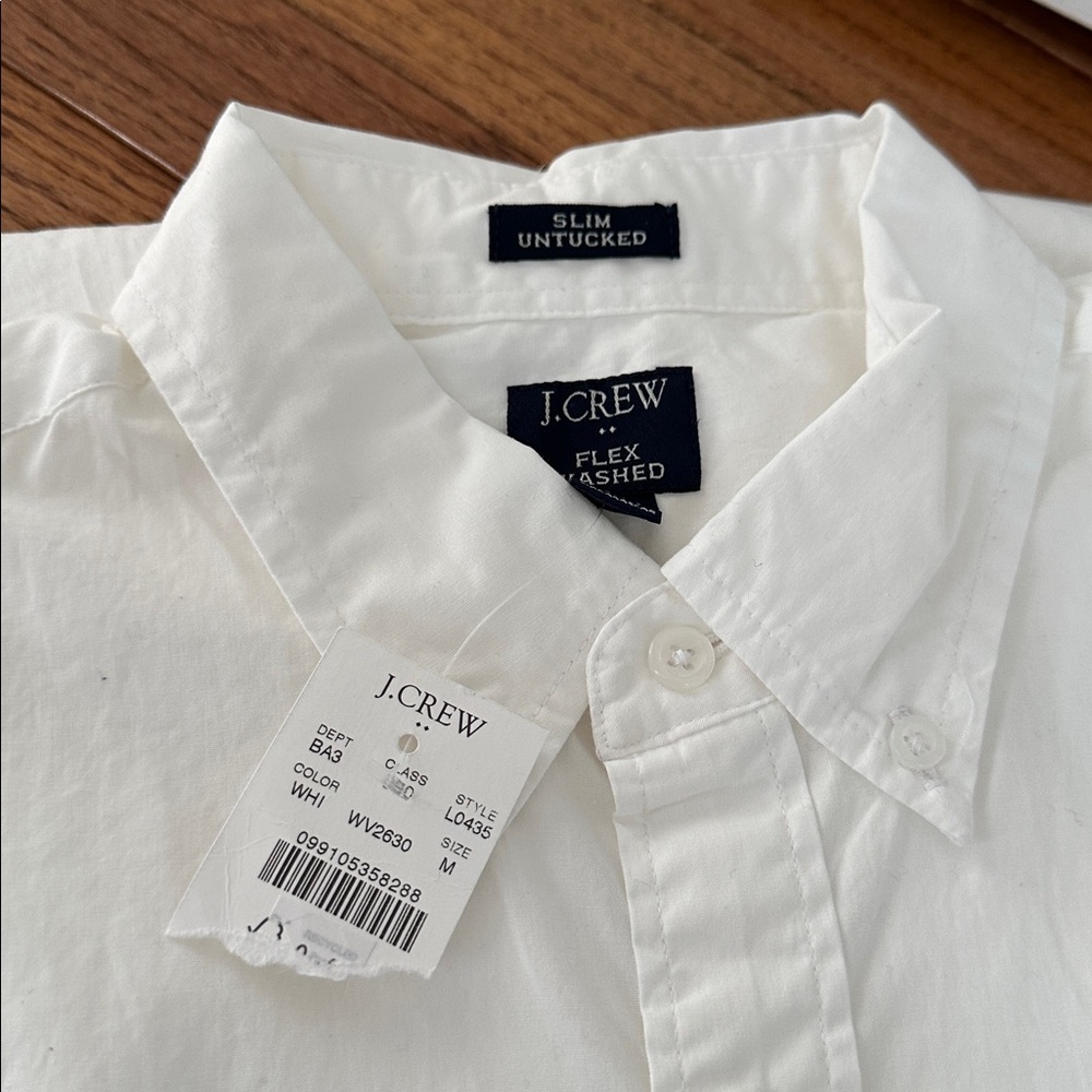 J.Crew Slim Untucked flex casual shirt - Size Medium - Picture 5 of 5